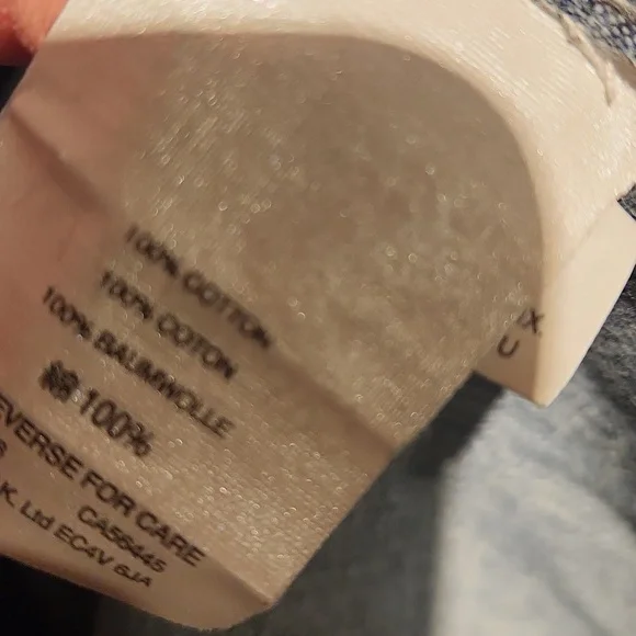 ❤️ J CREW CHAMBRAY WESTERN SHIRT / TOP WITH SNAP SHELL BUTTONS, 6 - Picture 9 of 11